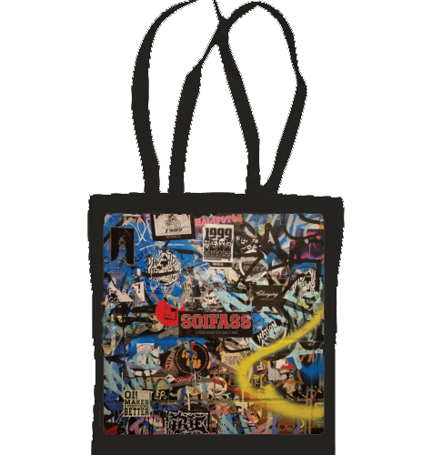 Soifass  "only for Vinyl" shopping Bag